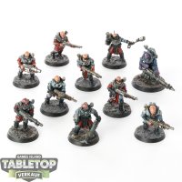 Genestealer Cults - 10x Neophyte Hybrids - bemalt