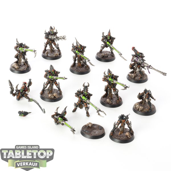 Drukhari - 10x Kabalite Warriors - bemalt