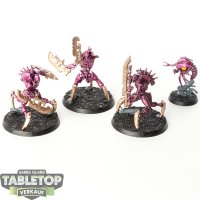 Necrons - 3 x Skorpekh Destroyers - teilweise bemalt