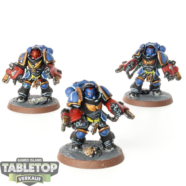 Space Marines - 3 x Primaris Aggressors - bemalt