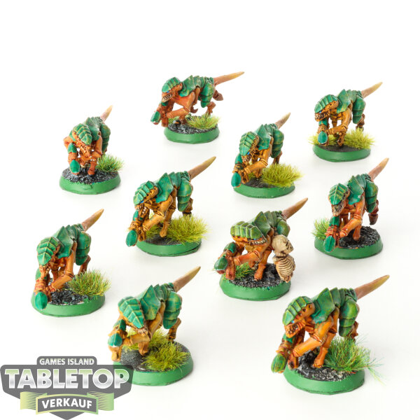 Tyraniden - 10 x Termagants klassisch - bemalt