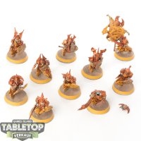 Soulblight Gravelords - 10x Grave Guard - bemalt