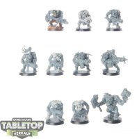 Orks - 11 x Ork Boyz - unbemalt