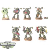 Death Guard - 7 x Plague Marines klassisch - teilweise...