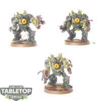 Death Guard - 3 x Chaos Obliterator klassisch - bemalt