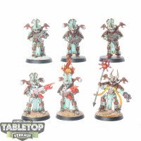 Thousand Sons - 6 x Rubric Marines - bemalt