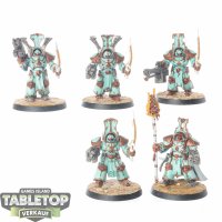 Thousand Sons - 5 x Scarab Occult Terminators - bemalt