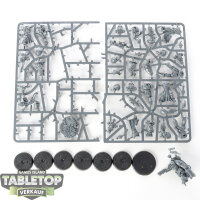 Space Marines - 6x Heroes of the Chapter - teilweise gebaut