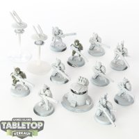 Tau Empire - 10x Fire Warriors Strike Team - grundiert