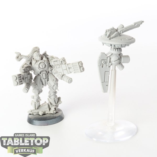 Tau Empire - Commander Shadowsun Klassisch - unbemalt