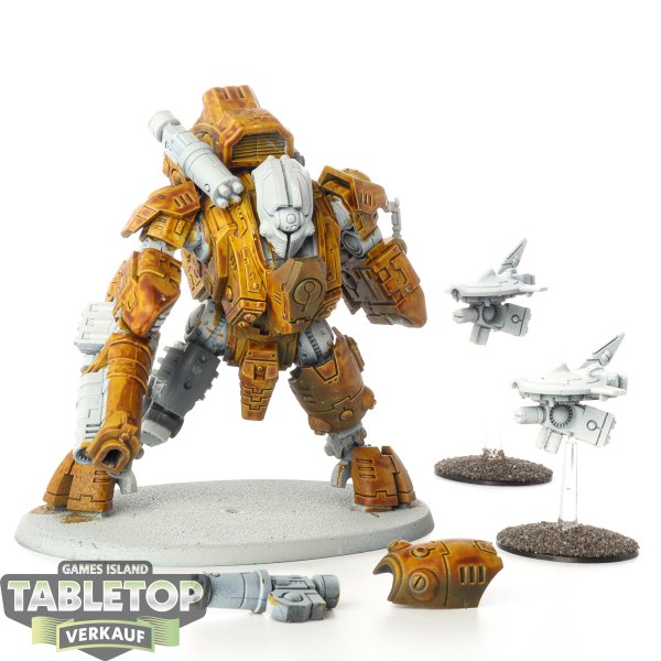 Tau Empire - XV95 Ghostkeel Battlesuit - teilweise bemalt