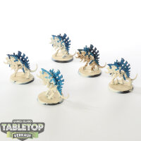 Tyraniden - 5 x Barbgaunts - teilweise bemalt