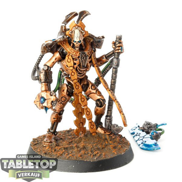 Necrons - Overlord with Tachyon Arrow - bemalt