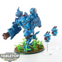 Tau Empire - XV104 Riptide Battlesuit - bemalt