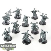 World Eaters - 10 x Khorne Berzerkers - unbemalt