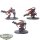 Horus Heresy - 3 x Mechanicum – Vorax Battle-Automata - teilweise bemalt