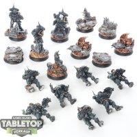 Raven Guard - 10 x Primaris Infiltrators - bemalt