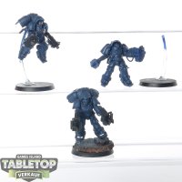 Space Marines - 3 x Primaris Inceptors - teilweise bemalt