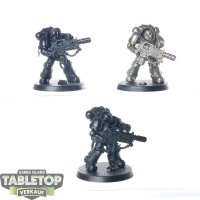 Space Marines - 3 x Primaris Eradicators - grundiert