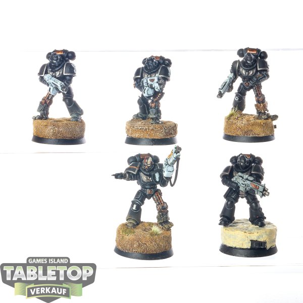 Iron Hands - 5 x Intercessors - bemalt