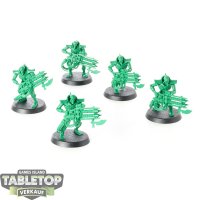 Necrons - 5 Immortals - teilweise bemalt