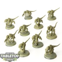 Tyraniden - 10 x Termagants - grundiert