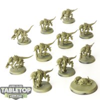 Tyraniden - 10 x Termagants - grundiert