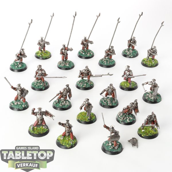 HdR Figuren - Böse - 20x Uruk-hai Warriors - bemalt