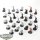 HdR Figuren - Gut - Warriors of the Last Alliance - teilweise bemalt