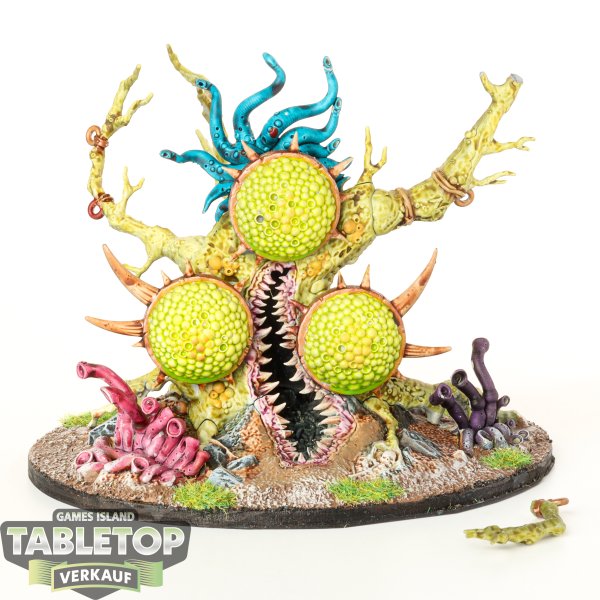 Maggotkin of Nurgle - Feculent Gnarlmaw - teilweise bemalt