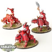 Sonstige - 3 x Bloodcrushers proxy - teilweise bemalt