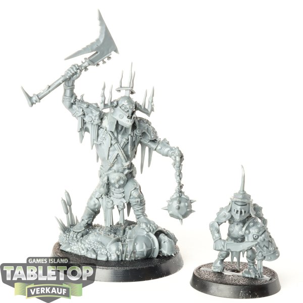 Orruk Warclans - Killaboss with Stab-grot - unbemalt