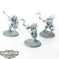 Sylvaneth - 3x Kurnoth Hunters - grundiert