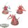 Tyraniden - 3 x Tyranid Warriors - teilweise bemalt