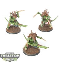 Tyraniden - 3 x Tyranid Warriors - bemalt