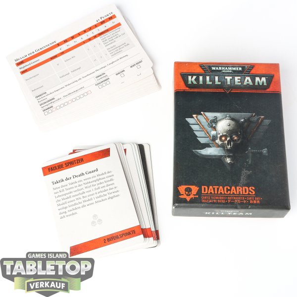 Kill Team - Taktikcards - deutsch