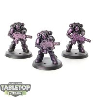 Space Marines - 3 Primaris Eradicators - teilweise bemalt