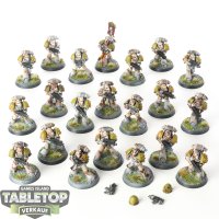 Horus Heresy - 21 MKIV Tactical Squad - bemalt