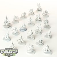 Flesh-eater Courts - 20 x Crypt Ghouls - grundiert