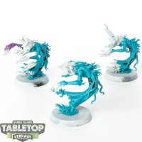 Disciples of Tzeentch - 3 x Flamers of Tzeentch -...