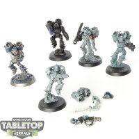 Chaos Space Marines - 5 x Raptors - teilweise bemalt