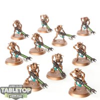 Necrons - 10 x Necron Warriors - bemalt