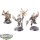 Slaves to Darkness - 3 Chaos Chosen Command klassisch - bemalt