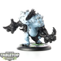 Cryx - Dire Troll Mauler - teilweise bemalt