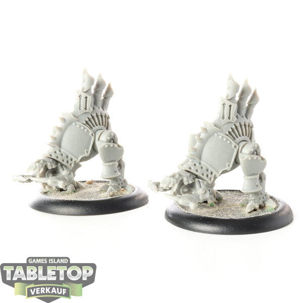 Cryx - 2x Warjack - teilweise bemalt