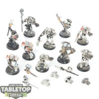 Grey Knights - 10x Grey Knights, klassisch - bemalt