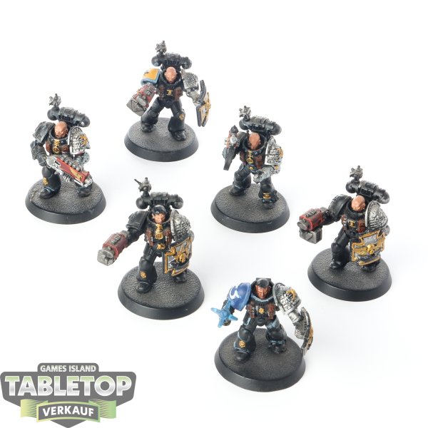 Deathwatch - 6x Veterans - teilweise bemalt