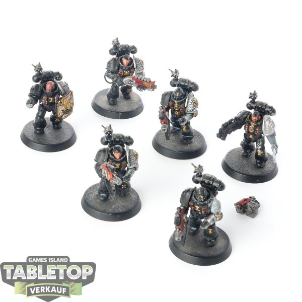 Deathwatch - 6x Veterans - teilweise bemalt