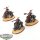 Orruk Warclans - 3 x Gore-gruntas - bemalt