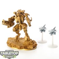 Tau Empire - XV95 Ghostkeel Battlesuit - grundiert